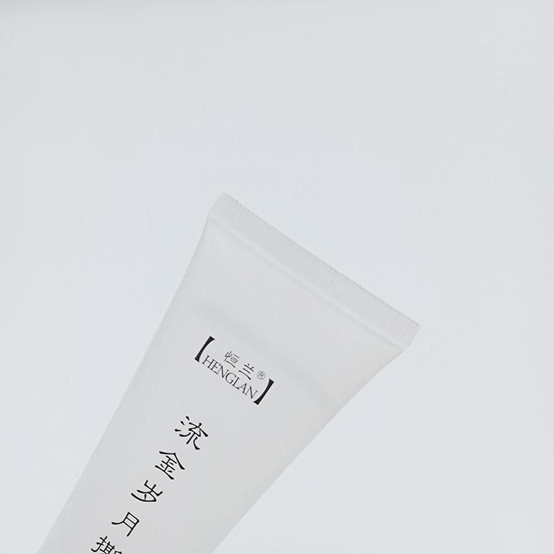 Plastic Cosmetic Soft Tube with Flip Cover for Facial Cleanser