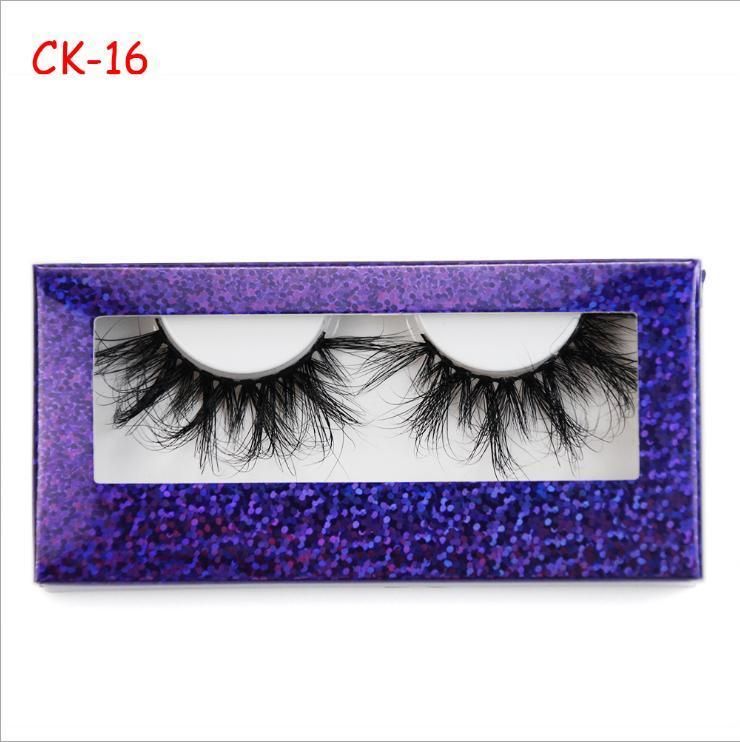 10-Color Eyelash Card Box, New Laser Eyelash Box, a Pair of Window Eyelash Boxes, Eyelash Box Printing Customization