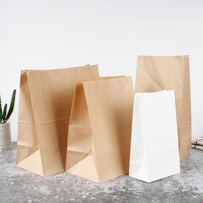 Food Grade Against Oxygen Greaseproof Paper Bag Biodegradable Custom Logo