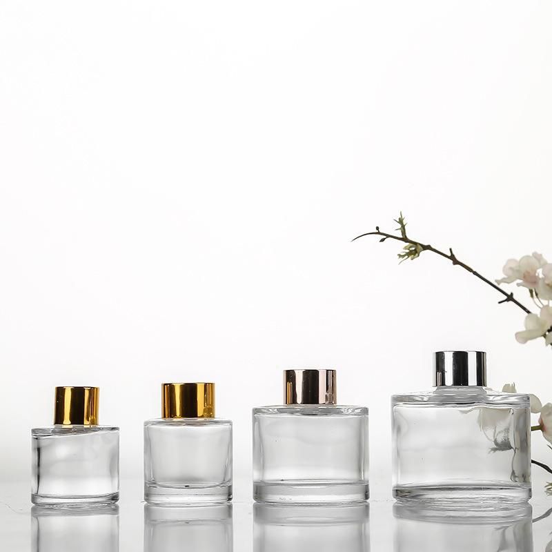 Custom Logo Luxury Fragrance Reed 200ml Square Diffuser Glass Bottle for Fragrance