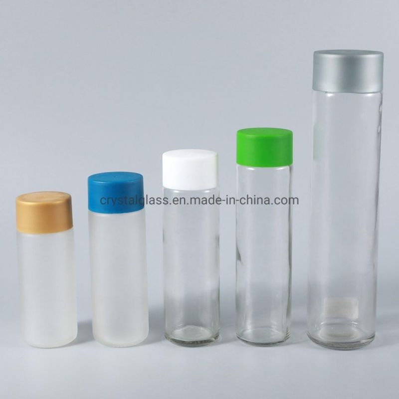 400ml Color Spray Glass Water Juice Beverage Drinks Sports Tea Travel Bottle with Cap