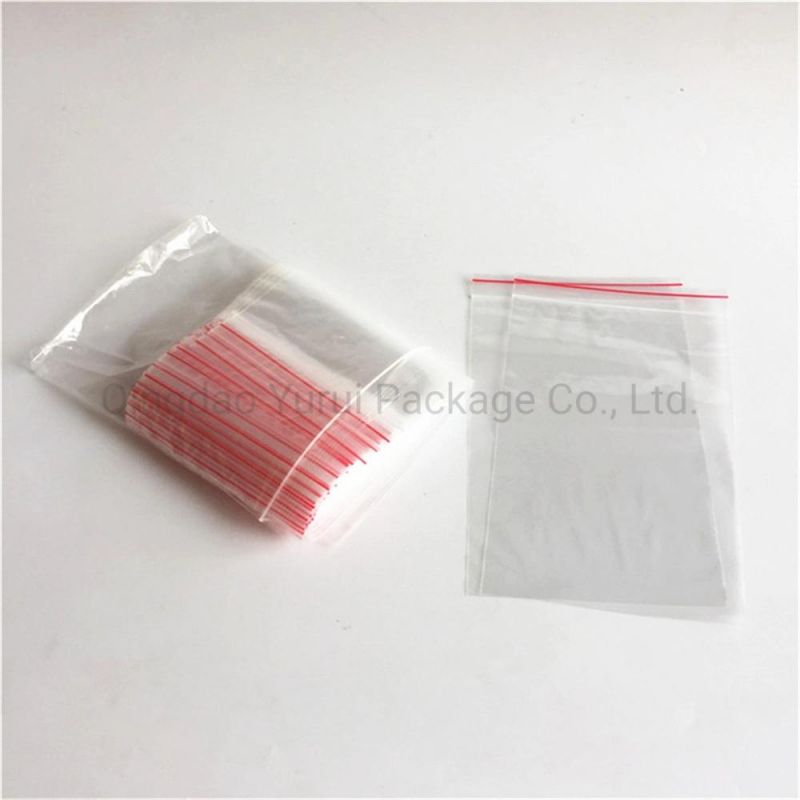 Wholesale Transparent Reclosable Ziplock Bag Packaging