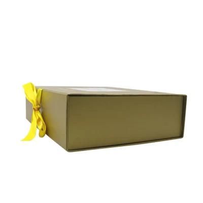 Wholesale Custom Logo Printed Cardboard Foldable Gift Packaging Paper Boxes