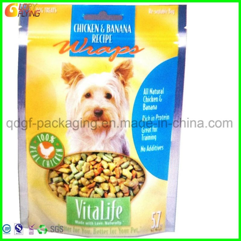 Pet Food Packaging/Platsic Zip Lock Bag for Packing Dog Food