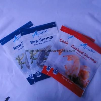 Seafood Medley Plastic Packaging Bag