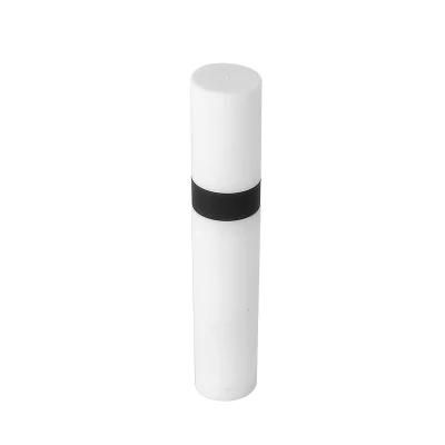Hot Sale White 4ml Lip Gloss Tube White Lip Gloss Packaging Custom Packaging Black Top Lip Gloss Tubes with Wands