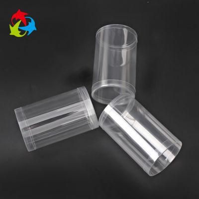 Pet PVC Transparent Plastic Cylinder with Lid