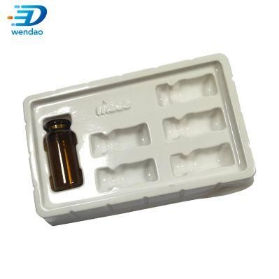 1ml/2ml/3ml/5ml/10ml Medical Ampoule Glass Blister Plastic Packaging Tray for Vials