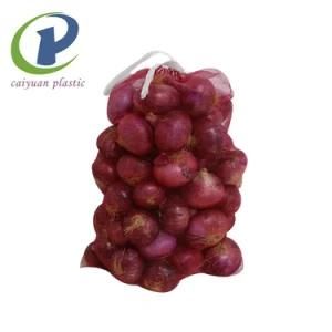 High Quality Plastic 50kg Onion Potato Sacks Leno PP Mesh Bag Onion Fruit Net Bags