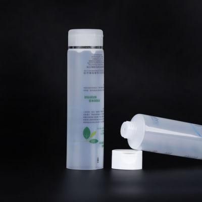 Factory Wholesale Transparent Cosmetic Squeeze Soft Plastic Packaging Hoses