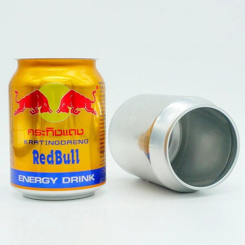 8oz Stubby 250ml Energy Drink Cans with 202 Sot Lid for Beverage Canning Line From China Producer