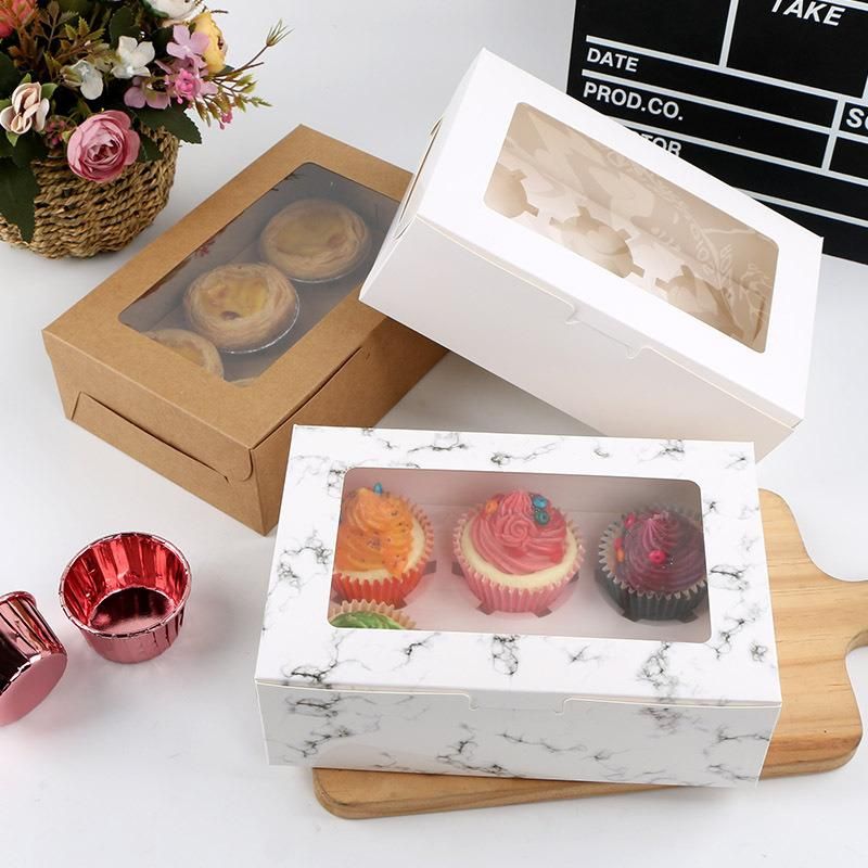 Food Grade Paper Cake Box Window 6′′ 8′′10′′12′′ Cake Boards Paper