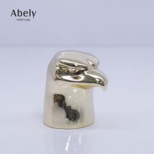 One-Stop Custom Exquisite Glass Perfume Bottle for Hawk Gold Silver Alloy Cap