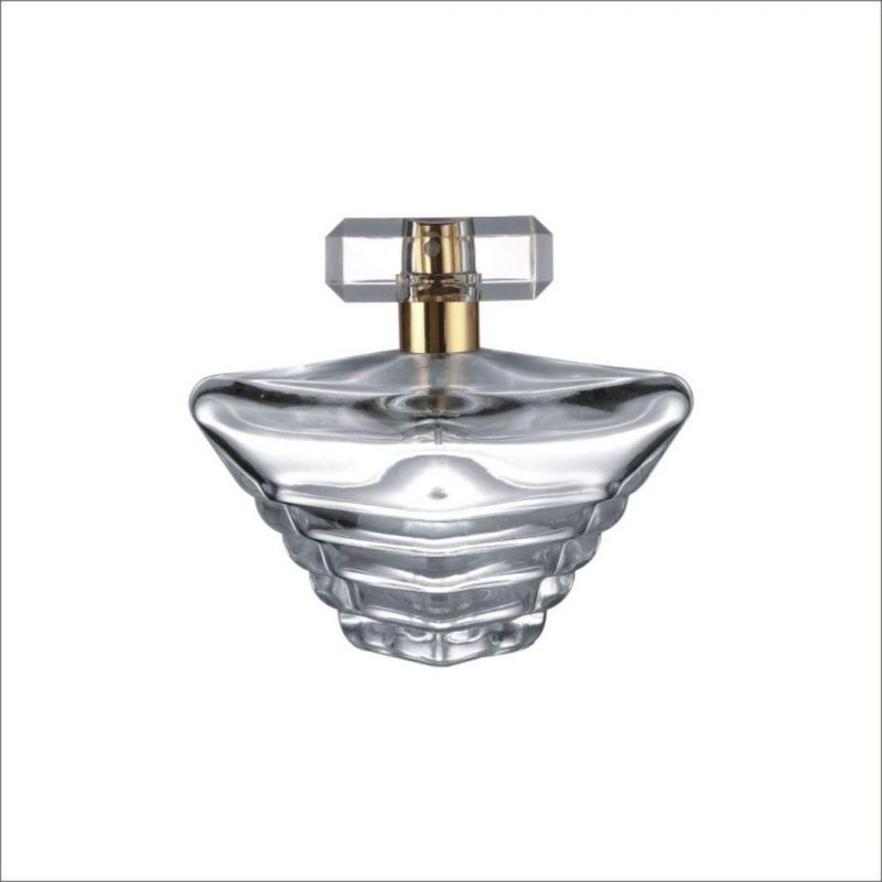 100ml Men′ S Perfume Bottle Grade Triangular Glass Bottle