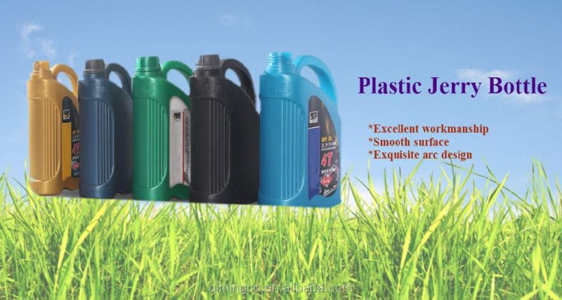 Factory Export Support Customization Plastic Engine Oil Bottle with Liquid Line