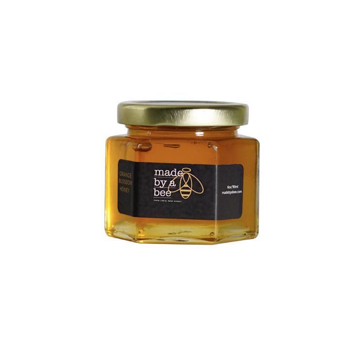 Custom Logo Glass Canning Storage Container Honey Jars 500ml
