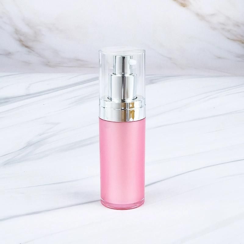 30ml 120ml Luxury Pink Lotion Pump Bottle Cosmetics Packaging Containers Skin Care Bottle Set