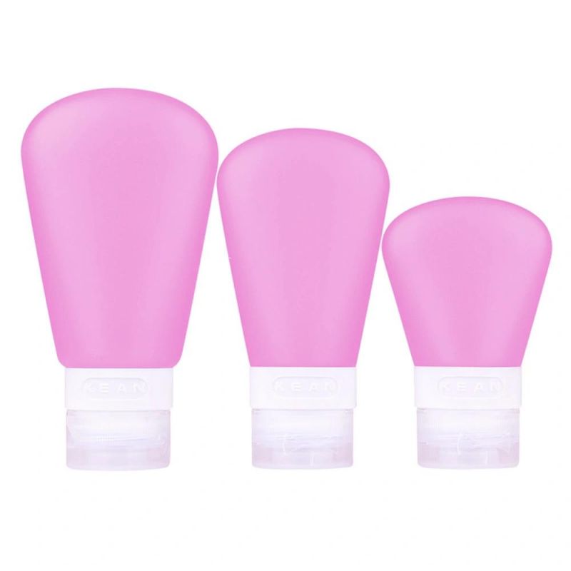 Lotion Shampoo Bath Container Silicone Travel Packing Bottle