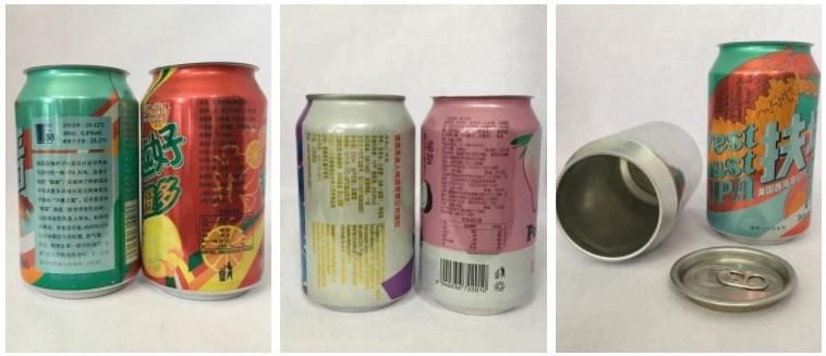 Wholesale Customized Empty Aluminum Can 330ml for Beer and Beverage Packing