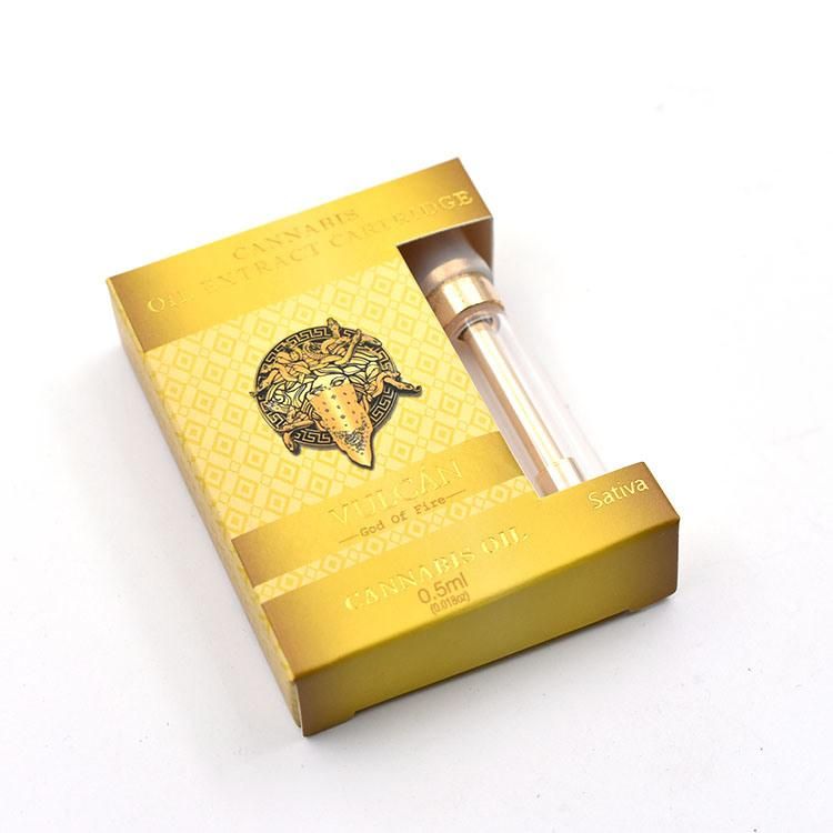 Customized Luxury Gold Foil Vape Atomizer Box