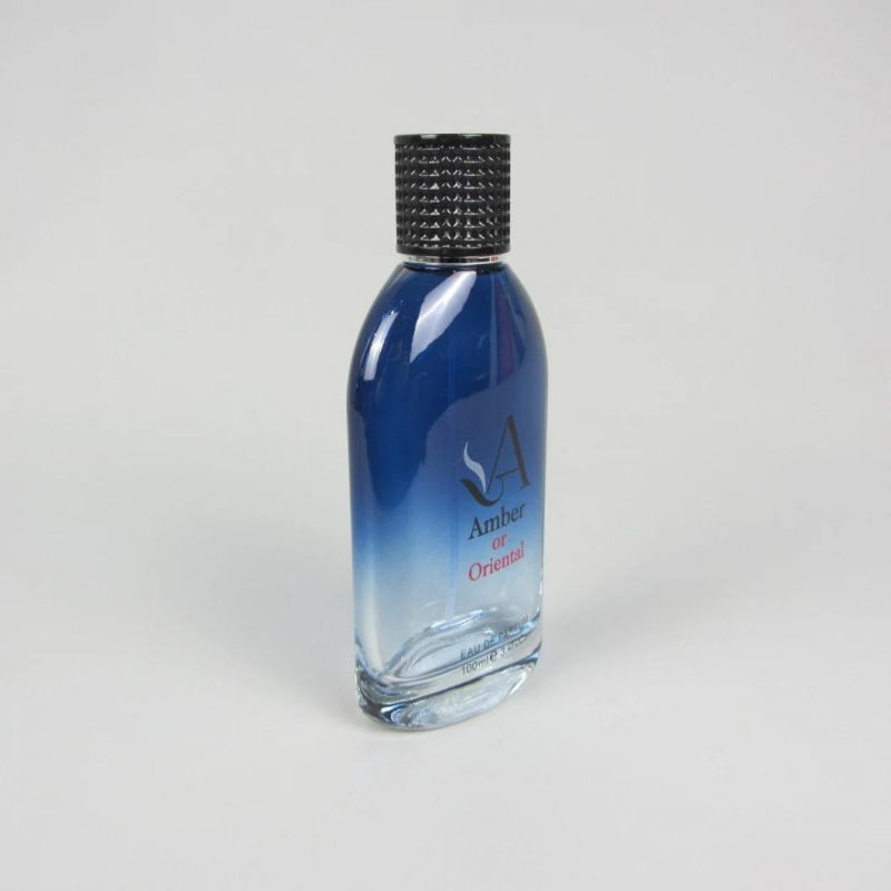 Clear Fragrance 100ml Perfume Bottle with Crimp Neck Spray