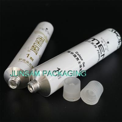 Hot Hair Dyeing Color Tube Hand Therapy Pure Aluminum Packing Container China Factory Price