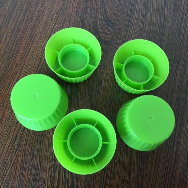 Screw Striped Closure Plastic Bottle Cap