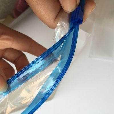 Hot Sale Transparent Customized Cheap and Reusable Stationary Slider Bag