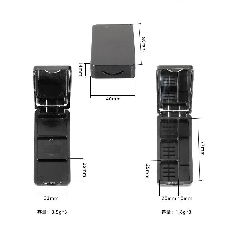 Popular Unique 3 Hole 4 Hole Summer Smoked Earth Color Easy to Color Chinese Style Eye Shadow Display Case