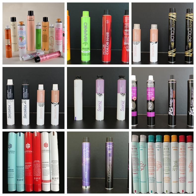 Factory Price 200ml Empty Collapsible Cosmetic Aluminium Tube