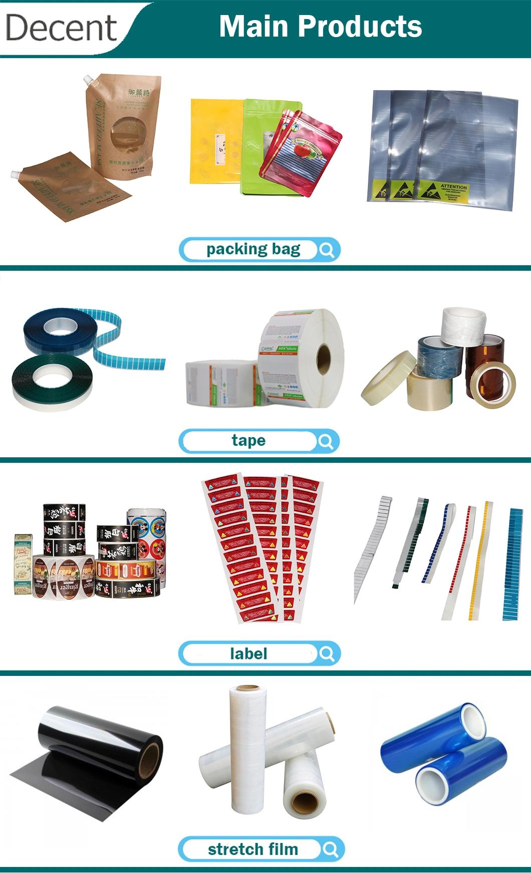 Customized Printed Logo Packaging Labels Plastic Container PVC Stickers