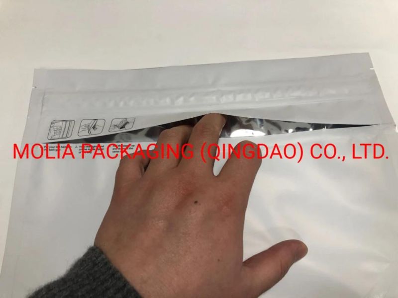 Custom Printed Tobacco Pouch Bag Packaging Mylar Ziplock Child Resistant Exit Bag, 12" X 9" + 2.75" (gusset)