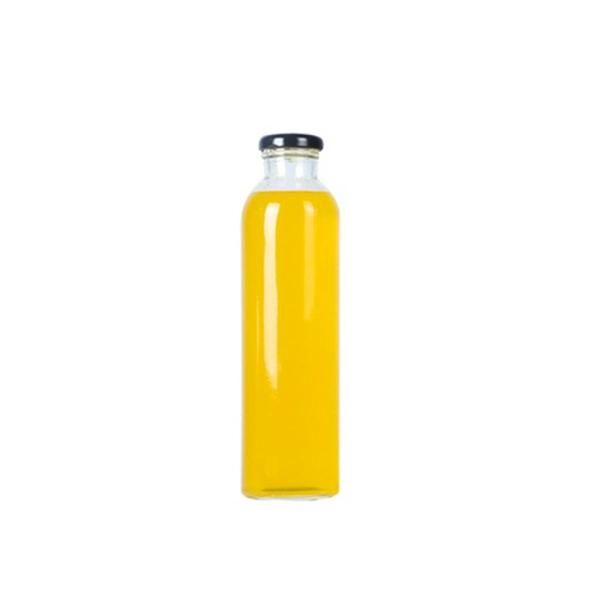 300ml Round Empty Juice Fruit Beverage Glass Bottles with Lug Lids