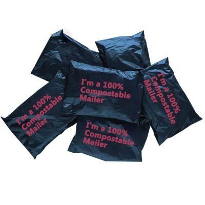 Manufacturers Custom Printing 100% Compostable Express Delivery Postage Mailer Courier Biodegradable Packaging Bags