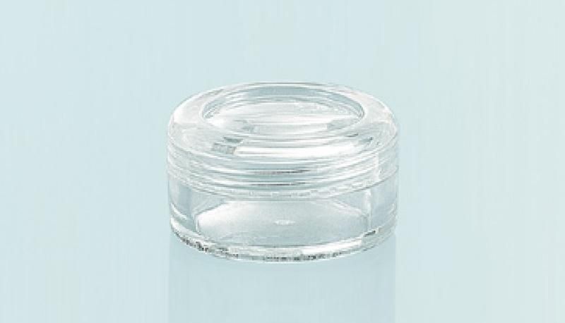 5g Mini Clear Plastic Glitter Powder Jar for Nails Beauty Product