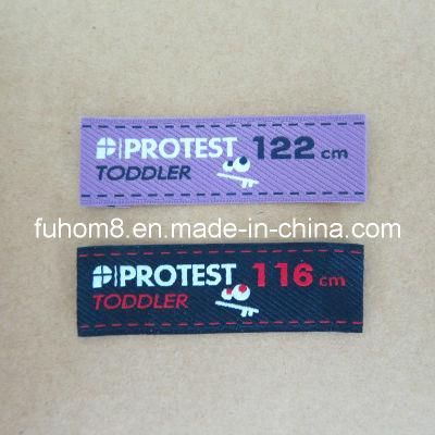 Custom Clothing Polyester Apparel Label with High Quality