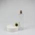 Empty Perfume Atomizer Clear Round Spray Glass Perfume Bottle with Sprayer