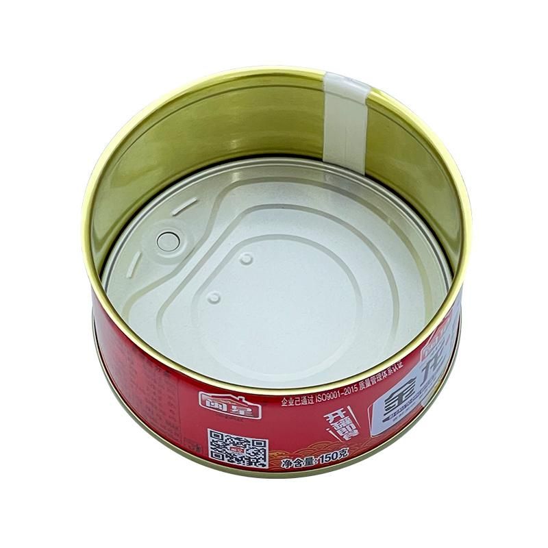 946# Empty Round Steel Tin Can for Food Packaging