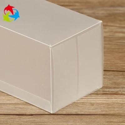 Customize Printed Folding Clear PP Plastic Frosted Box