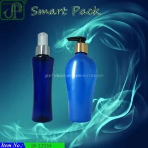 Unique Shape 250ml Plastic Bottle with Pump