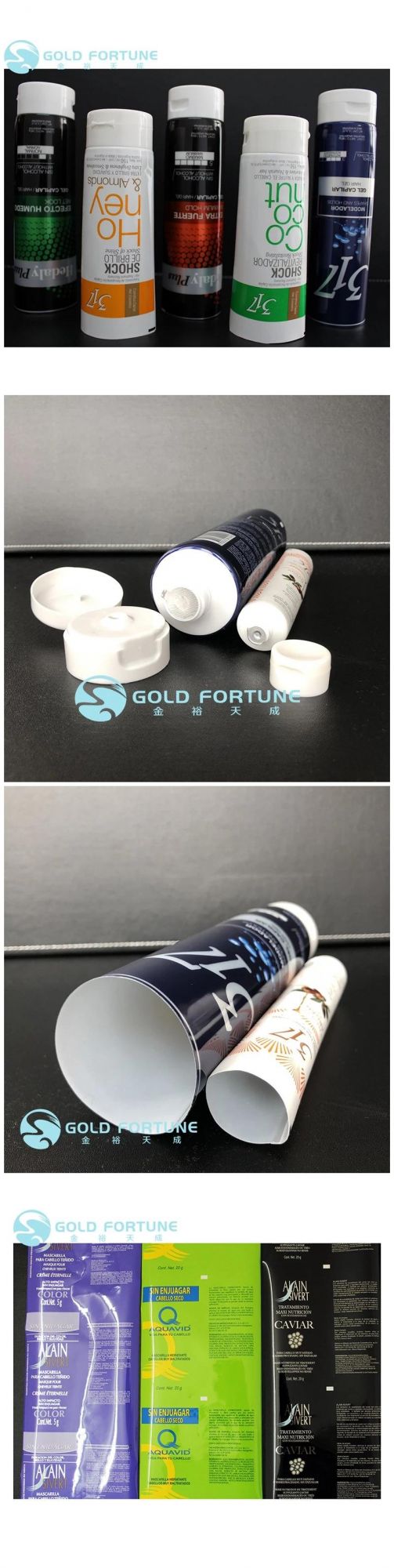 Aluminum Laminated Tube Package for Body Cream