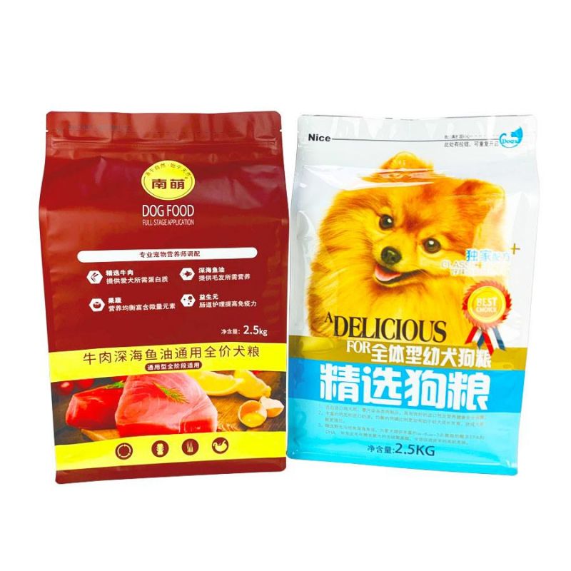 Customized Food Packaging Pouches Alunminun Foil Bag for Pets Food