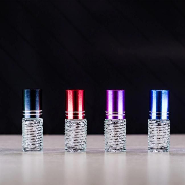 Clear Glass Bottle 5ml 10ml Glass Perfume Roller Bottle