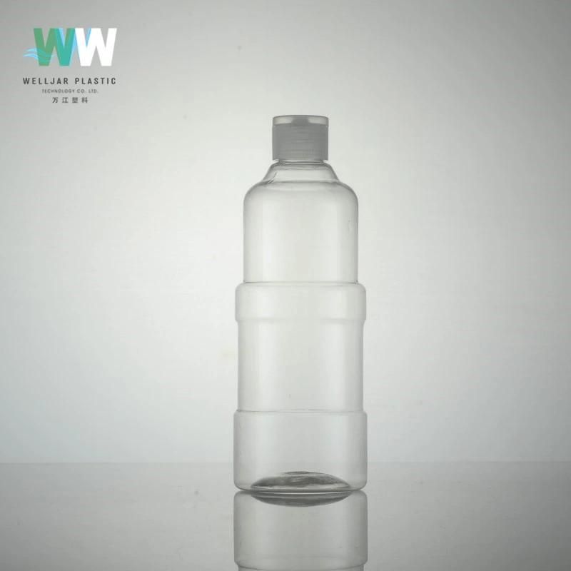 400ml Plastic Pet Shaped Bottle with Flip Cap