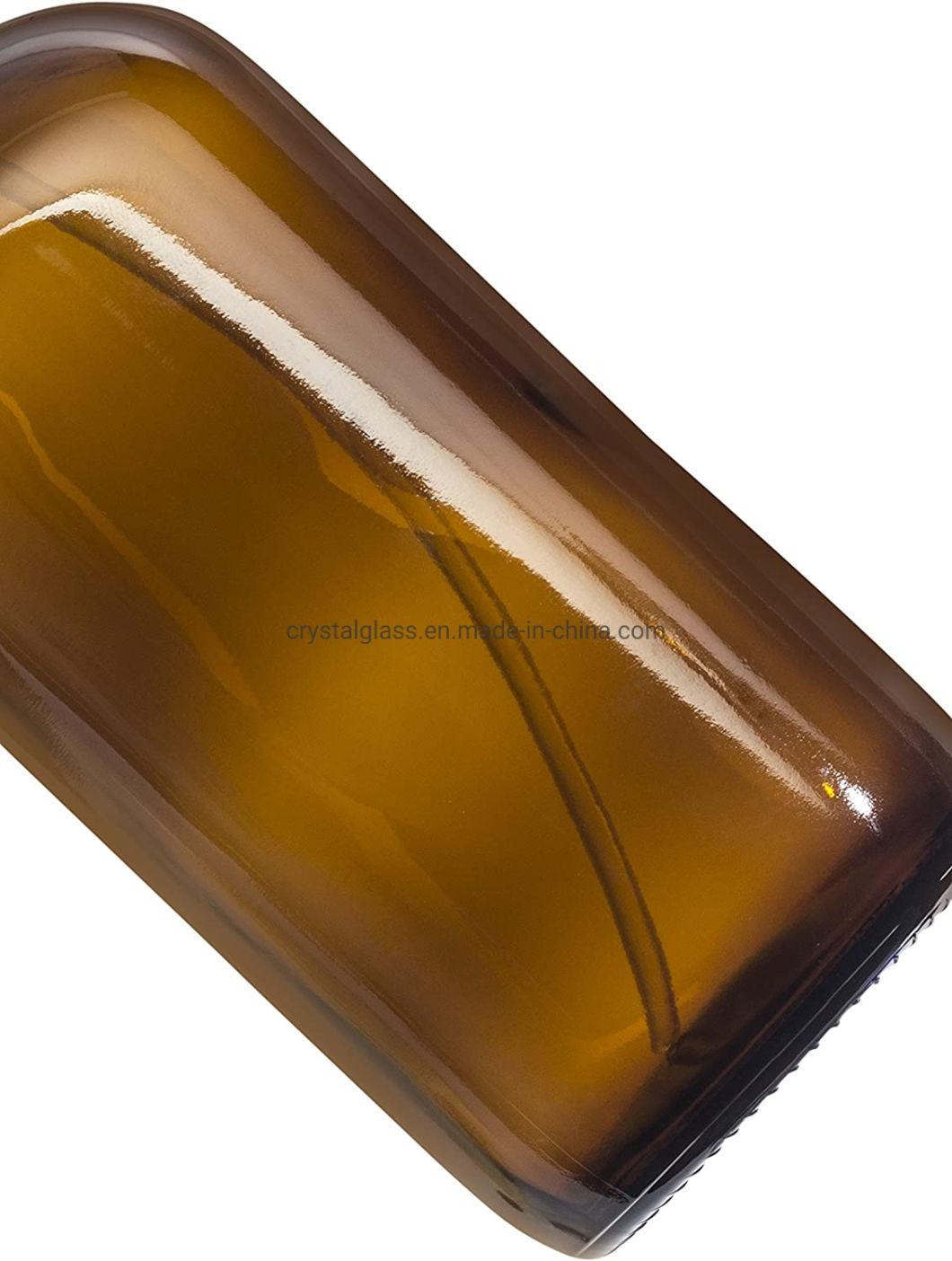 Wholesale Medicine Oil 1/2oz 1oz 2oz 4oz 8oz 16oz 32oz 120ml Clear Amber Boston Round Glass Bottle for Liquid with Spray