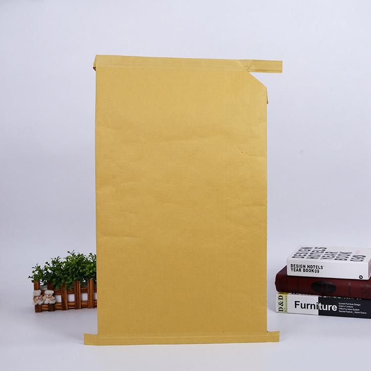 Kraft Paper Valve Bag Laminated PP Woven for Packing Cement Titanium Dioxide Clay