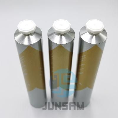 Aluminum Tube Big Size Screw Cap Cosmetic Packaging OEM Printing