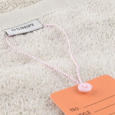 Custom Design Plastic Clothing Garment Seal String Hang Tag (DL09C-1)