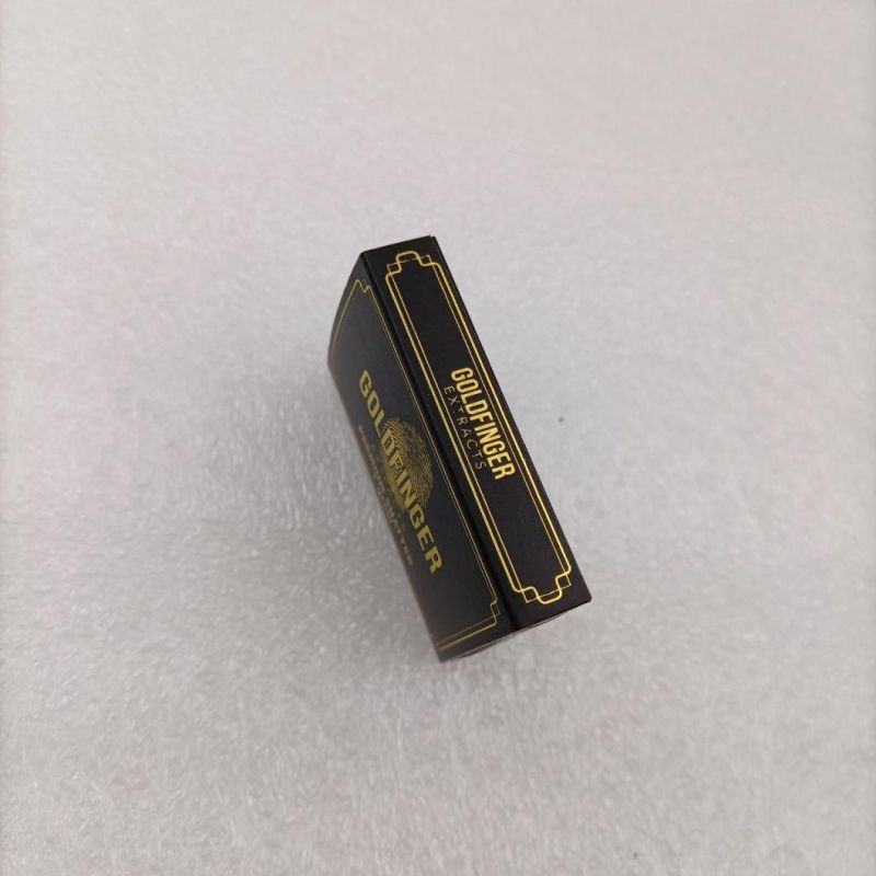 Gold Foil Hot Stamping Match Box for Vape Packging