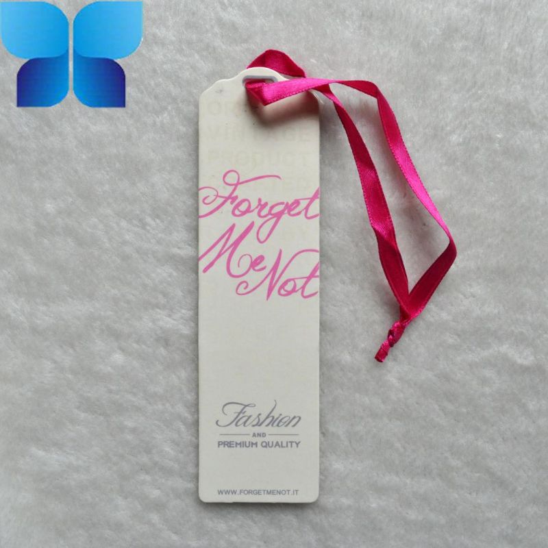 Colorful Customized White Hangtag for Garment Wholesale